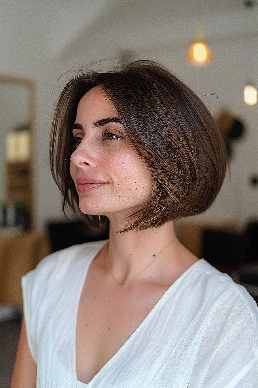 Chic stacked bob haircuts