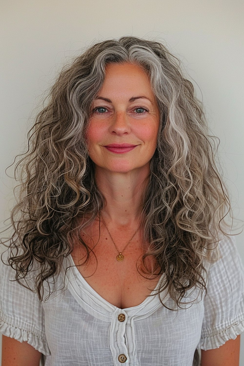 Curly hair for women over 50