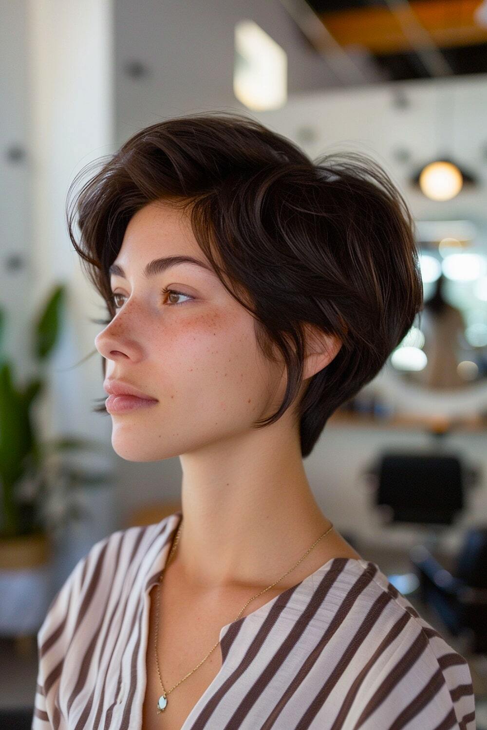 Ear-length pixie bob