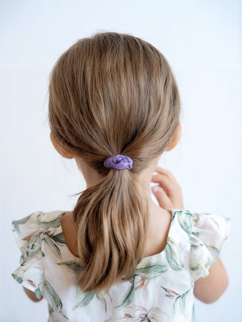 Easy hairstyle for kids