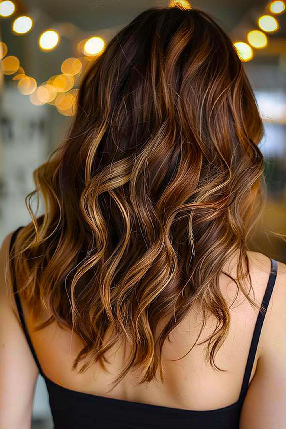 Summer hair dye idea for brunettes