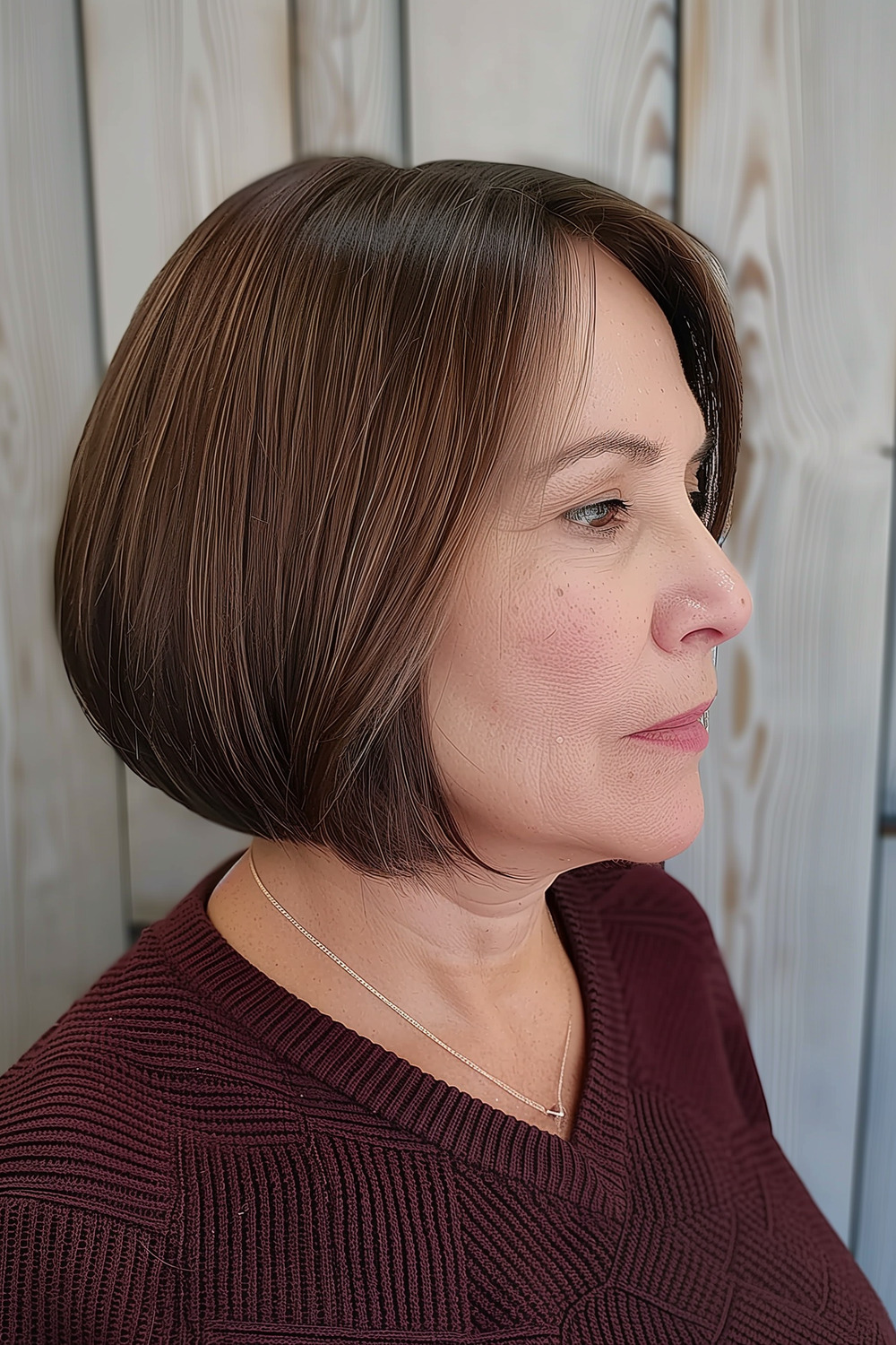 Graduated bob with hidden layers