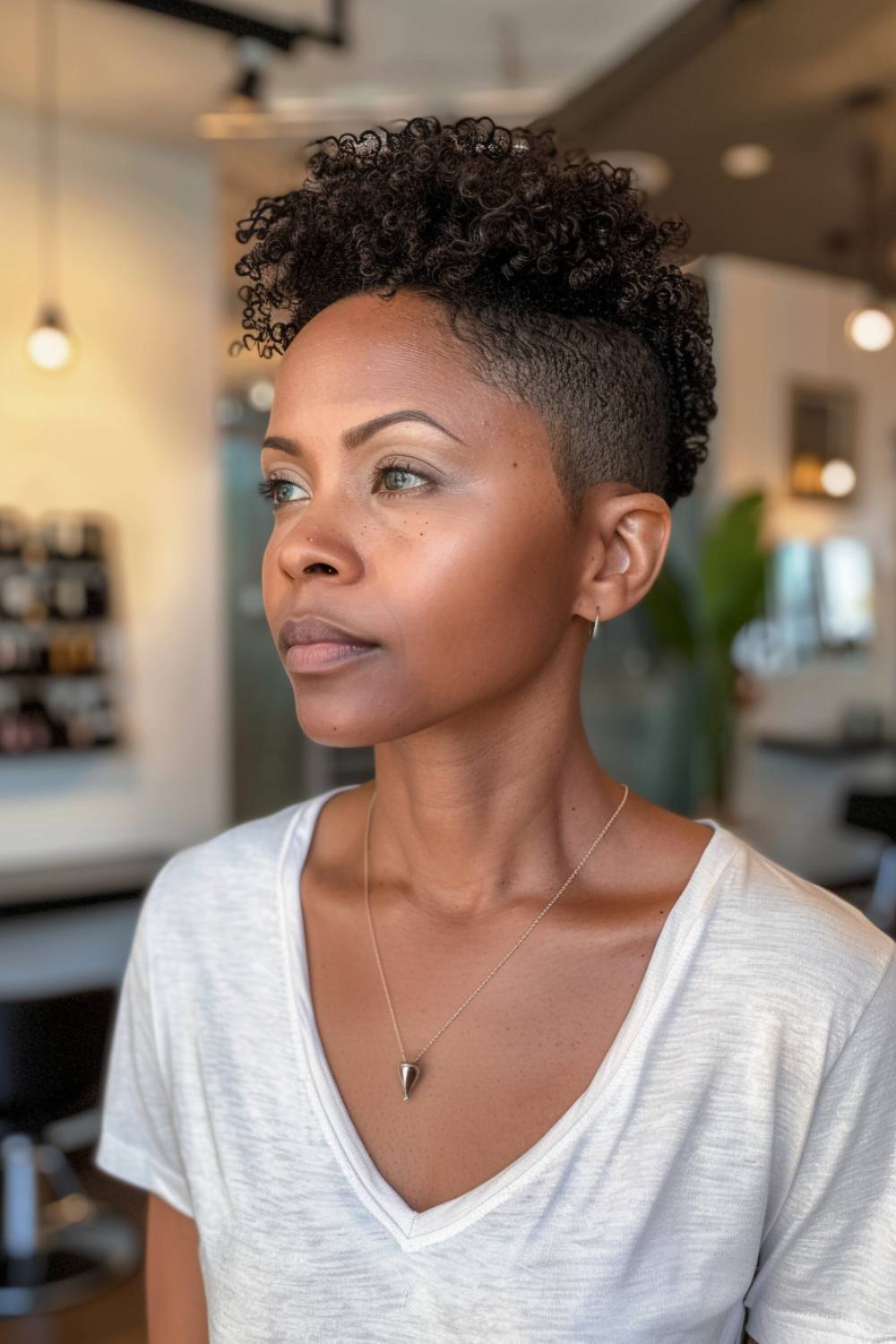 Pixie haircut for black women