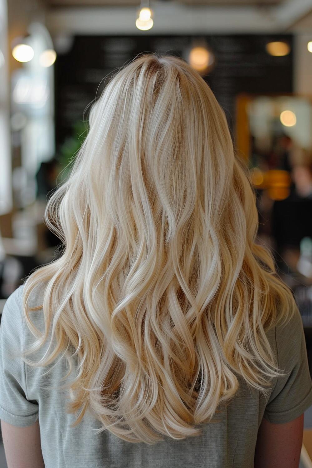 Blonde hair dye idea