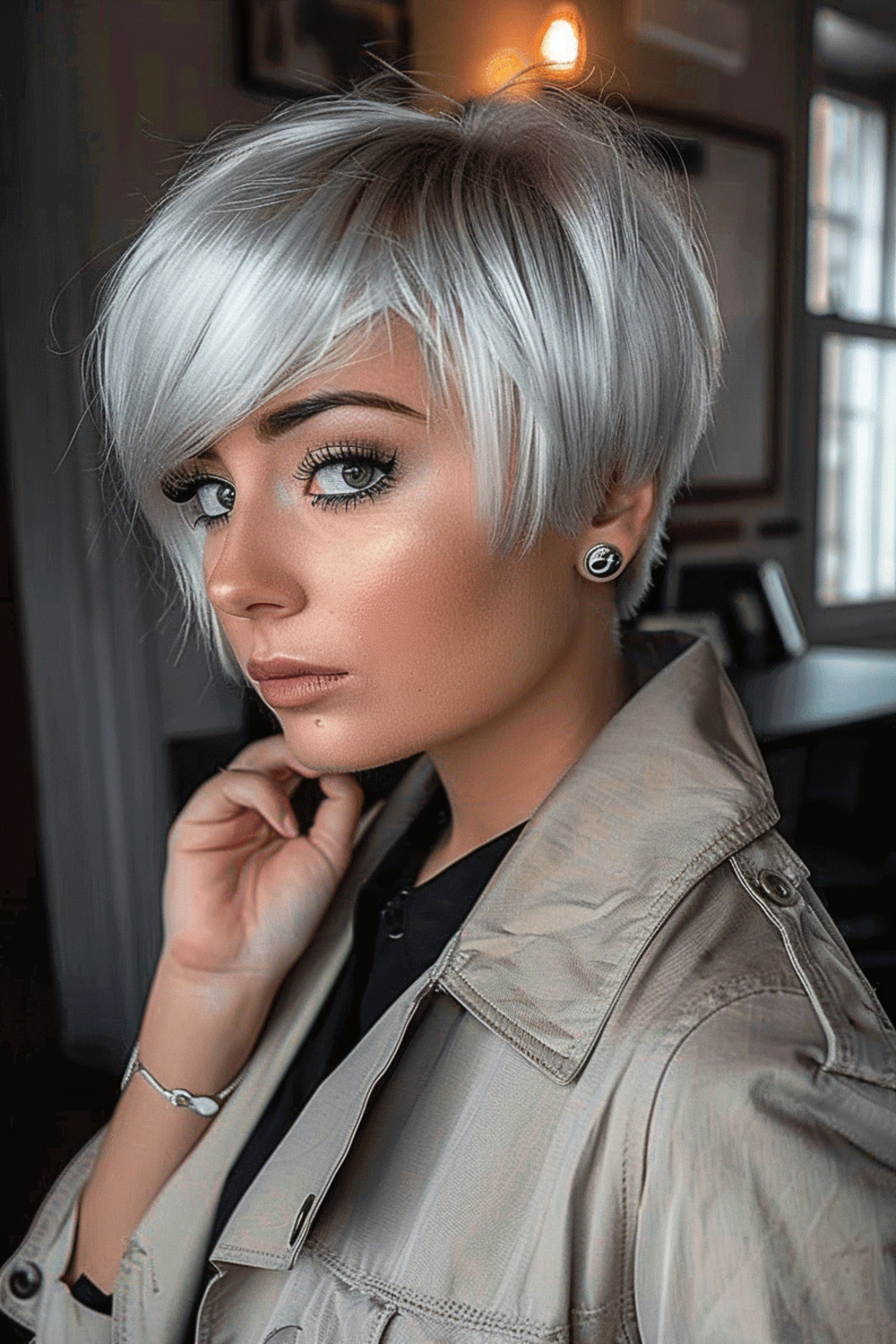 Silver pixie bob