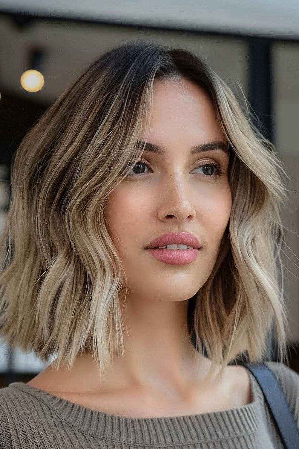 Soft waves with blunt ends for a sleek and modern look