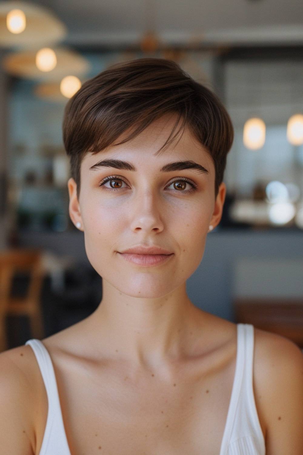 Very short pixie