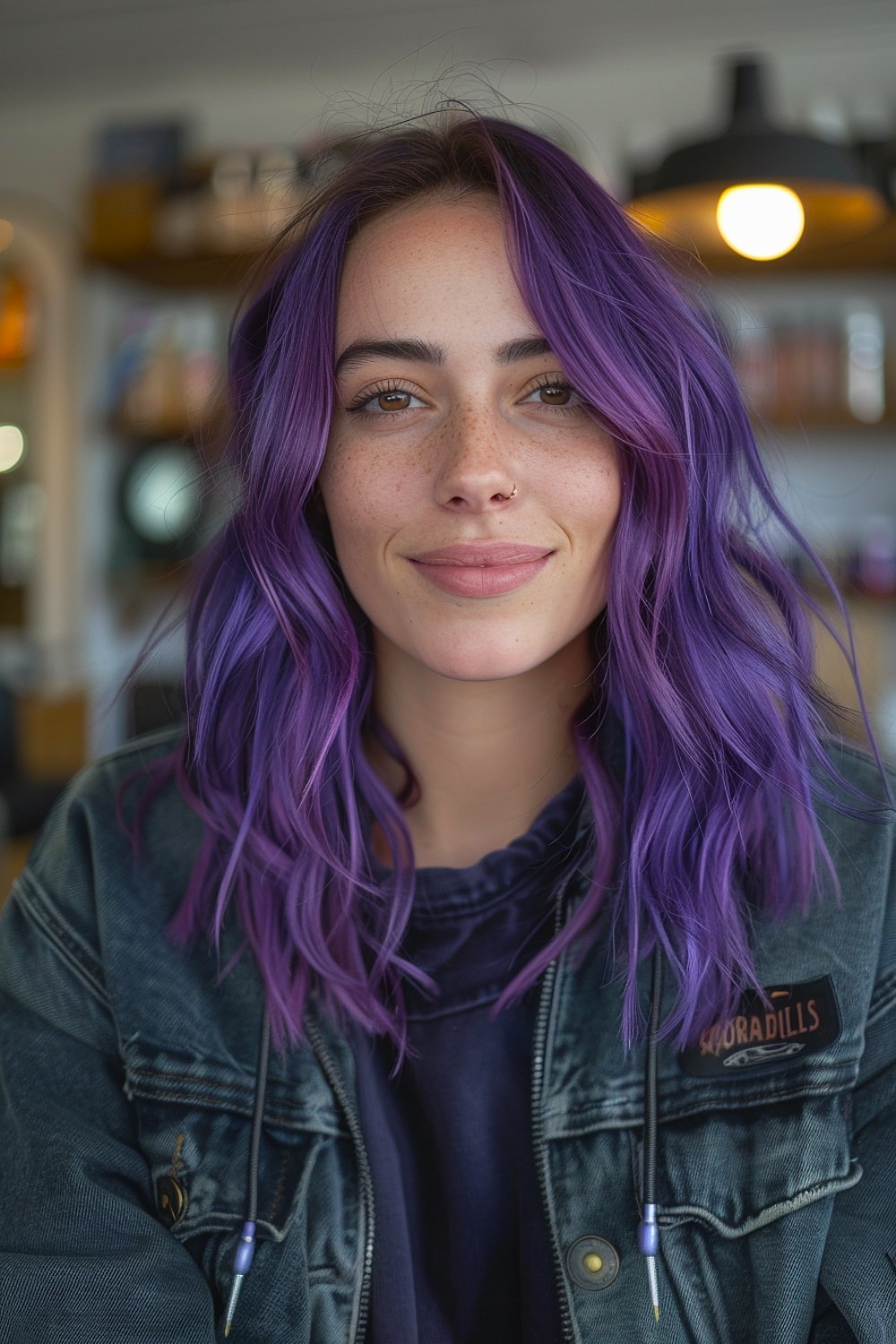 Medium Length Hair with Color