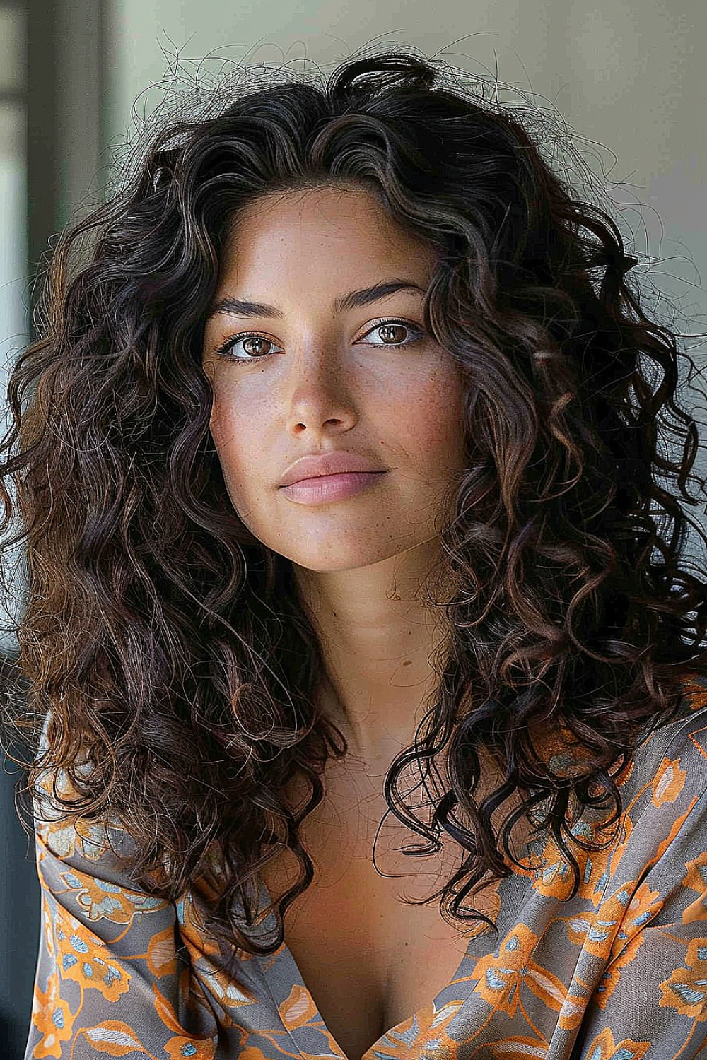 Voluminous curls with luscious depth for radiant confidence