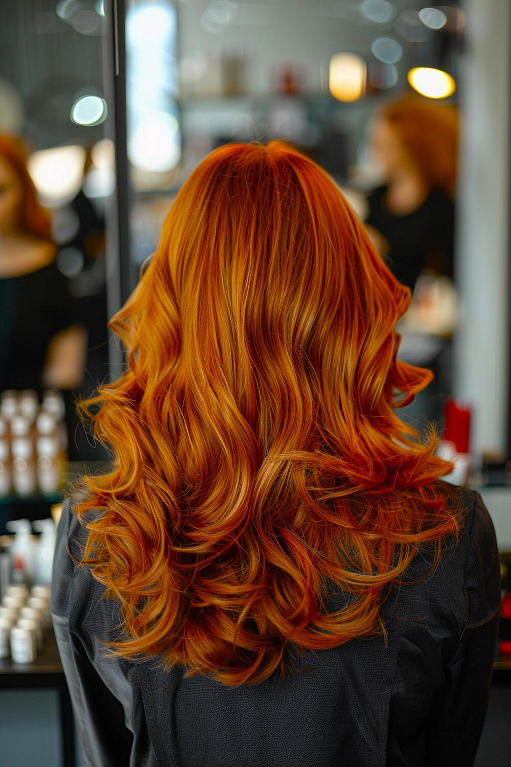 Copper hair dye idea